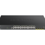 D-Link DGS-1250-28XMP 28-Port 10 Gigabit Smart Managed PoE Switch