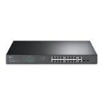 TP-Link TL-SG1218MPE JetStream 16-Port Gigabit Easy Smart PoE+ Switch with 2 SFP Slots 250W version 5.8