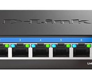D-Link DMS-108 8-Port 2.5G Multi-Gigabit Unmanaged Switch
