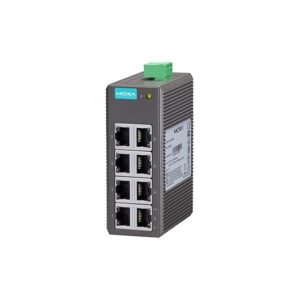 Moxa EDS-208 8 Port Entry Level unmanaged Ethernet Switch w/(8) 10/100BTX Ports