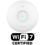 Grandstream GWN7672 Tri-Band Wi-Fi 7 Access Point | 11Gbps Wireless + 5Gbps Wired | 384 Clients | PoE+ Powered