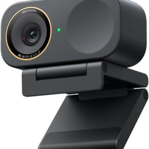 Insta360 Link 2C Pro – 4K Webcam for PC/Mac, 1/1.3” Sensor, Low-Light, Auto Framing, HDR, Directional Noise-Canceling Mics, Supports Stream Deck, Zoom, Teams, Twitch for Streaming or Meetings